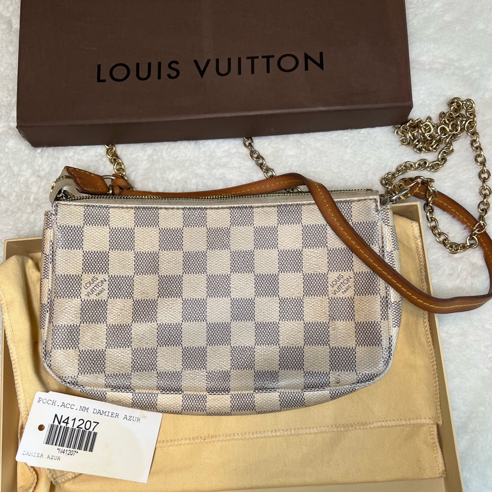 Louis Vuitton Damier Azul pochette accessories - Picture 9 of 10